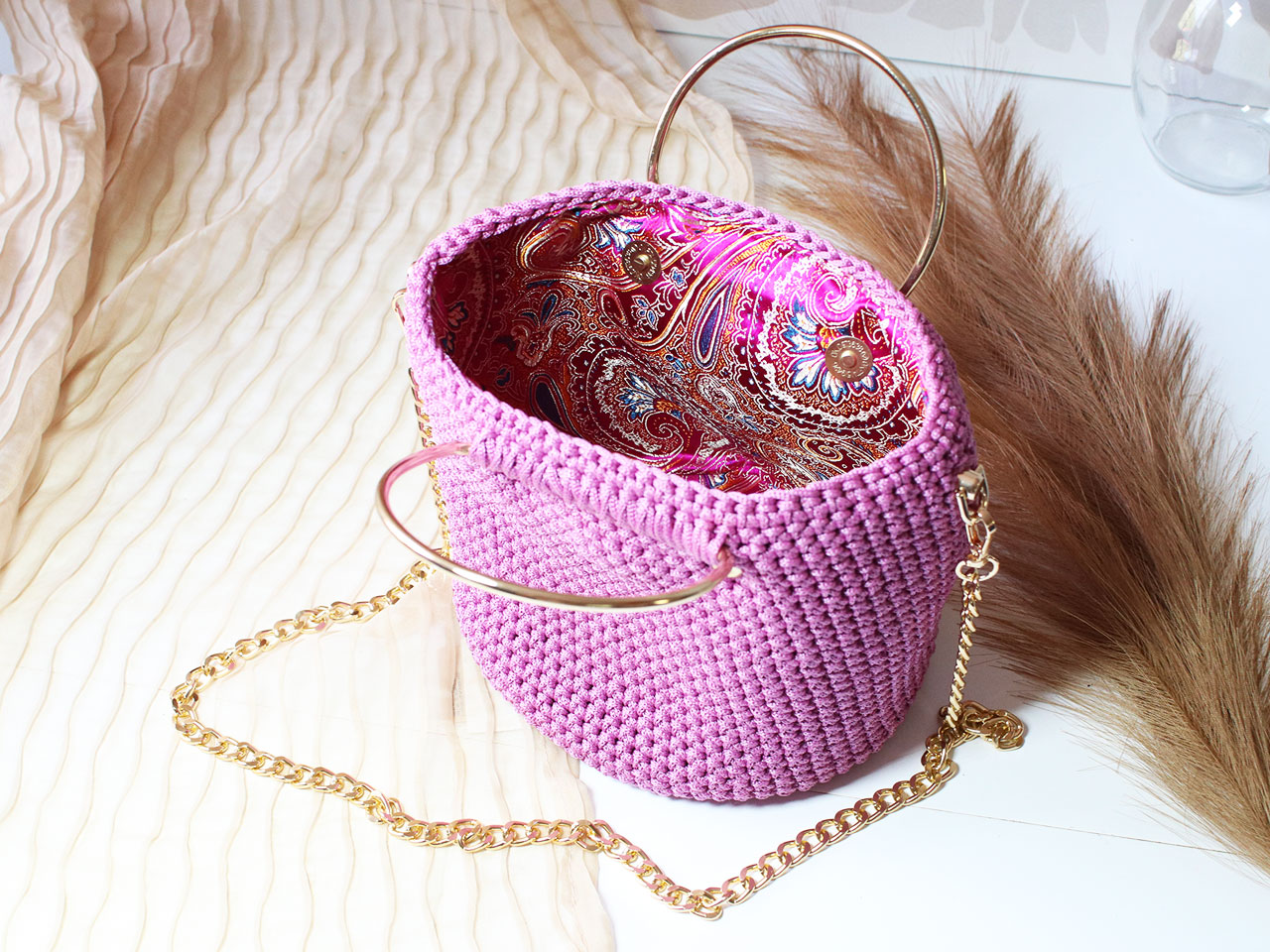 Sac tricoté à la main Atelier KZ